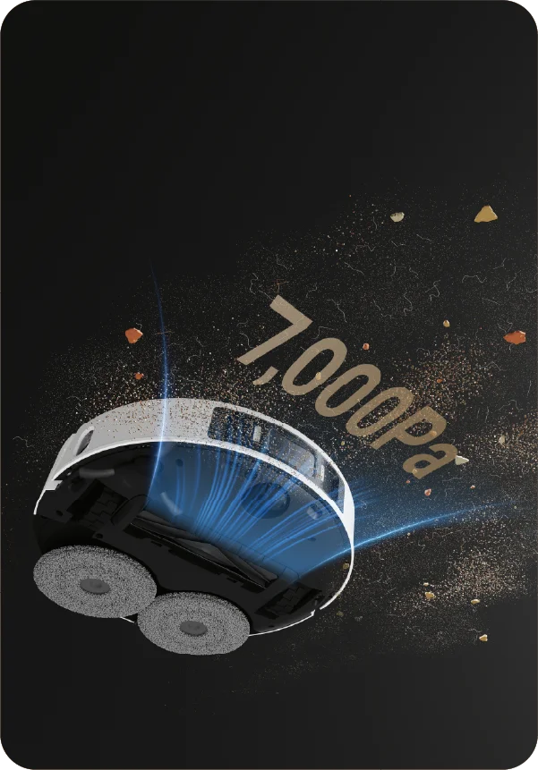 Mocna i zaawansowana technologia ssania