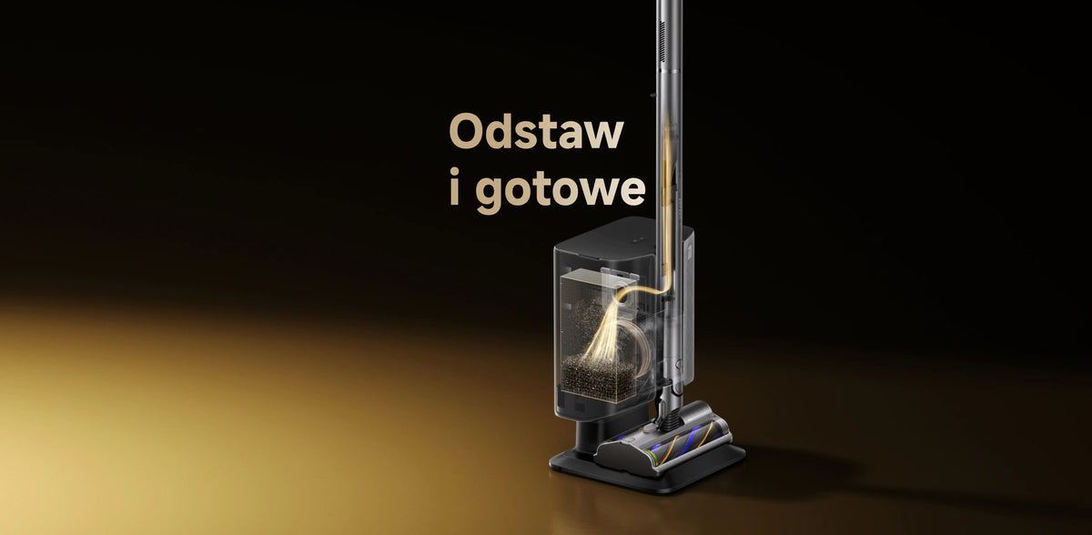 Automatyczne opróżnianie i ładowanie po każdym sprzątaniu