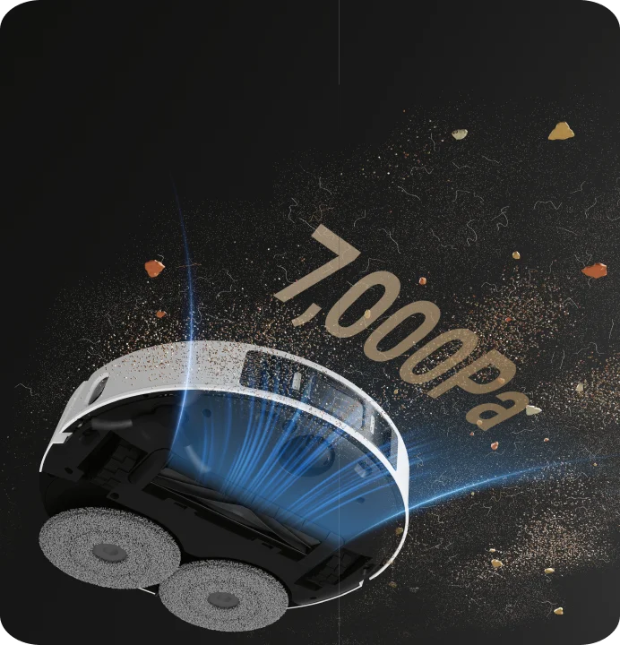 Mocna i zaawansowana technologia ssania