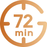 72 min*