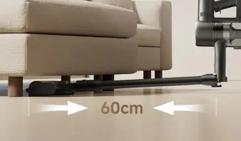Pozwala sięgać głęboko — nawet  60cm*