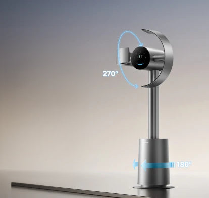Przestrzenny przepływ powietrza w zakresie 270° dzięki technologii GyroWing™
