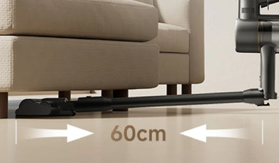 Pozwala sięgać głęboko — nawet 60 cm*